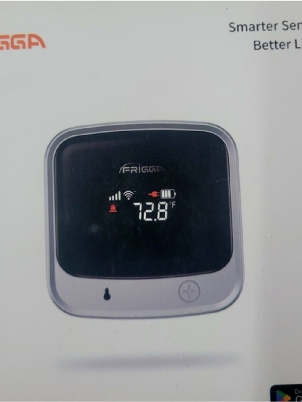 Smart Temperature Sensor - Black